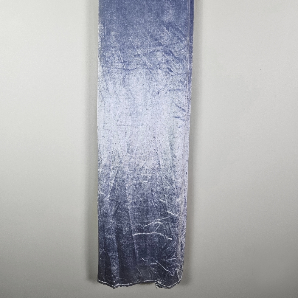 Free People Karlie Velvet Maxi Dress In Blue Opal - Picture 7 of 8